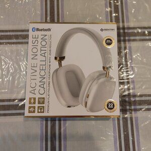 Sentry Industries Active Noise Cancellation Premium Flat-Folding Headphone